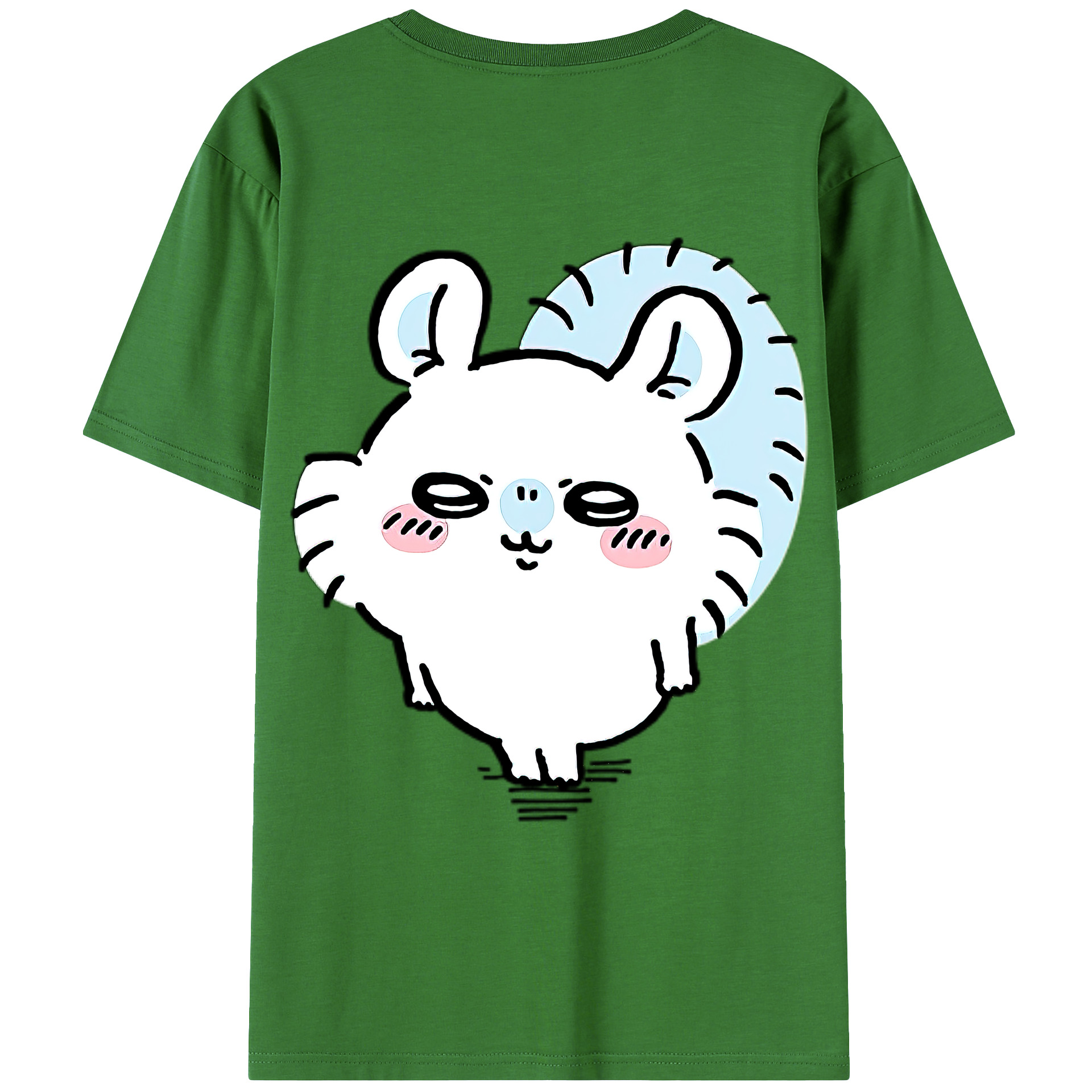 （画像用） ちいかわ モモンガ Chii-kawa Momonga レディース半袖Tシャツ(バックプリント)